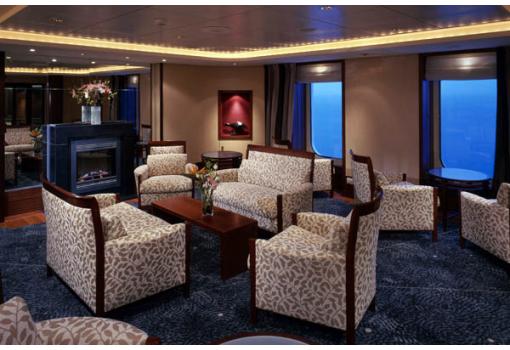 otro detalle del Meeting Room, sala de reuniones del barco